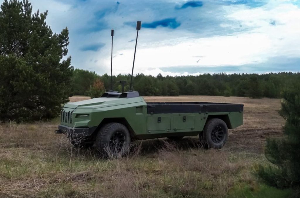 Ukrainsk militær innfører avansert ubemannet kjøretøy