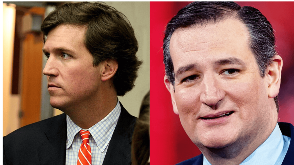 Splittelse på høyresiden i USA: Cruz og Carlson i åpen konflikt